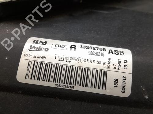 Right headlight OPEL CORSA D (S07) 1.3 CDTI (L08, L68) | BP29738666C29 