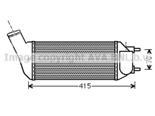 Used Intercooler CITROËN C4 Grand Picasso I (UA_) 2.0 HDi 150 (150 hp) 20205641