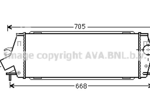 Intercooler OPEL VIVARO A Van (X83) 2.0 CDTI (F7) | BP26621904M30 