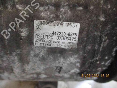 AC compressor MERCEDES-BENZ A-CLASS (W168) A 170 CDI (168.009, 168.109) | BP19742033M34 