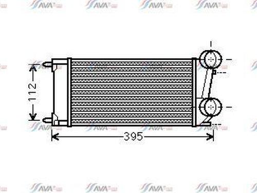 Intercooler Intercooler PEUGEOT 308 I (4A_, 4C_) 1.6 HDi (112 hp) 34228533 34228533