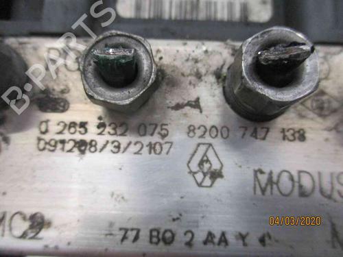 ABS Bremseaggregat RENAULT MODUS / GRAND MODUS (F/JP0_) 1.5 dCi (FP0F, JP0F) | BP19712824M43 