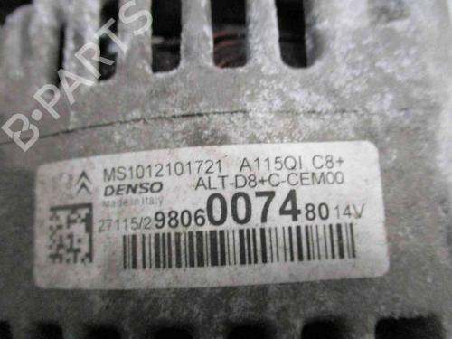 Alternator CITROËN C3 Picasso (SH_) 1.2 THP 110 (SHHNZ6) | BP19724228M7 