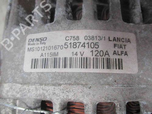 Alternator FIAT 500 (312_) 0.9 (312AXG1A, 312.AXG11) | BP26624015M7 