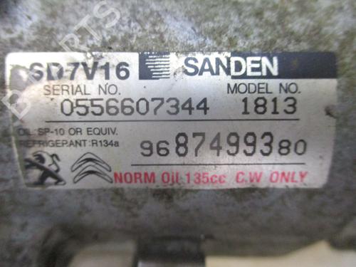 AC compressor CITROËN C8 (EA_, EB_) 2.0 HDi 135 | BP26537765M34 