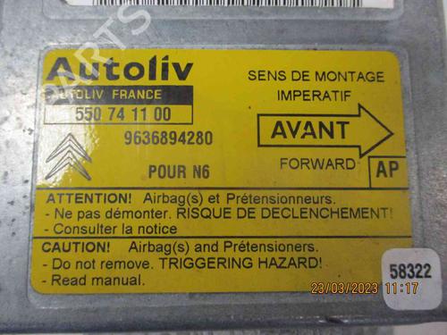 ECU airbags CITROËN XSARA (N1) 1.4 i | BP26623504M53 
