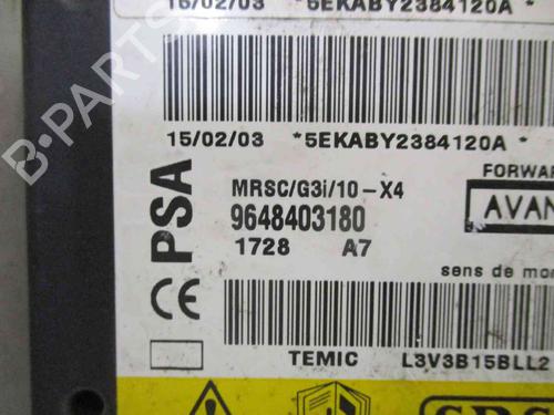Kollisjonspute styreenhet CITROËN C5 I (DC_) 2.0 HDi | BP19740742M53 