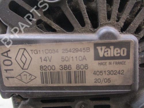 Alternator RENAULT CLIO II (BB_, CB_) 1.5 dCi (B/CB07) | BP26306668M7 