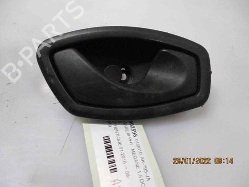 Used Front right interior door handle RENAULT MEGANE III Hatchback (BZ0/1_, B3_) 1.5 dCi (86 hp) 19720019