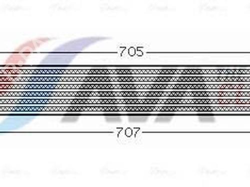 Intercooler OPEL COMBO Box Body/MPV (X12) 1.3 CDTI (B05) (90 hp) 32074816