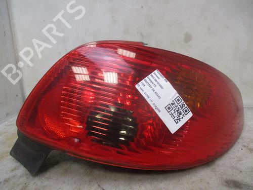Used Right taillight PEUGEOT 206 Hatchback (2A/C) 1.1 i (60 hp) 24863431
