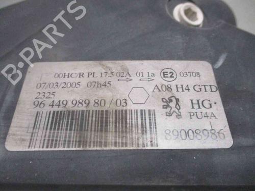 Left headlight PEUGEOT 1007 (KM_) 1.6 16V | BP26630683C28 