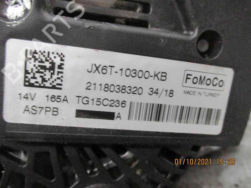 Alternator FORD TRANSIT CONNECT V408 Box Body/MPV 1.0 EcoBoost | BP20206724M7 