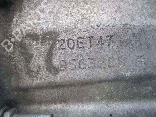 Gearbox PEUGEOT 208 I (CA_, CC_) 1.6 HDi / BlueHDi 75 | BP26634381M3