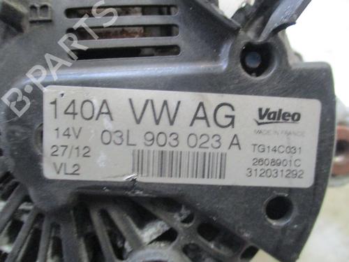 Used Alternator VW GOLF VI (5K1) 1.6 TDI (105 hp) 31054581