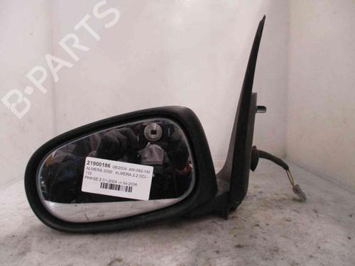 Used Left mirror NISSAN ALMERA II Hatchback (N16) [2000-2025]  24007543