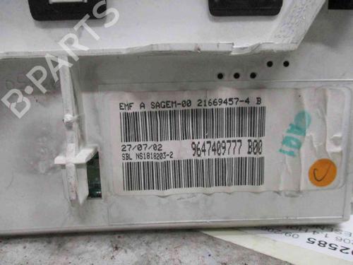 Multifunctionele display PEUGEOT 206 Hatchback (2A/C)  | BP26627651C48 