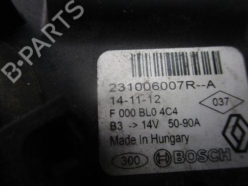 Alternator RENAULT CLIO IV (BH_) 0.9 TCe 90 (BHNF, BHMA, BHMH, BHJK, BHJR) | BP31633492M7 