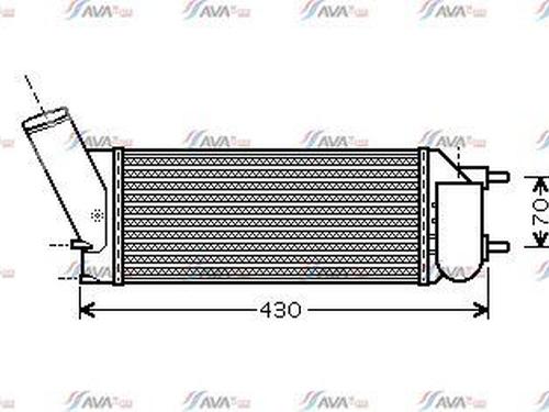 Used Intercooler PEUGEOT 308 CC (4B_) 2.0 HDi (140 hp) 32037036
