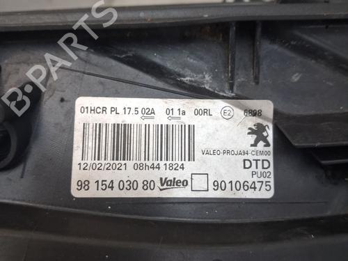 Right headlight PEUGEOT 2008 I (CU_) 1.2 VTi | BP39994884C29 - Image 11