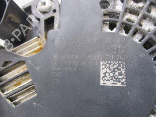 Alternator MERCEDES-BENZ GLA-CLASS (X156) GLA 180 CDI / d (156.912) | BP26411006M7 