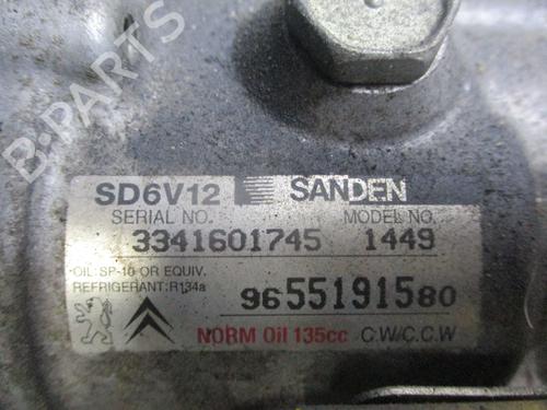 AC-Kompressor PEUGEOT 206 Hatchback (2A/C) 1.4 HDi eco 70 | BP29230127M34 