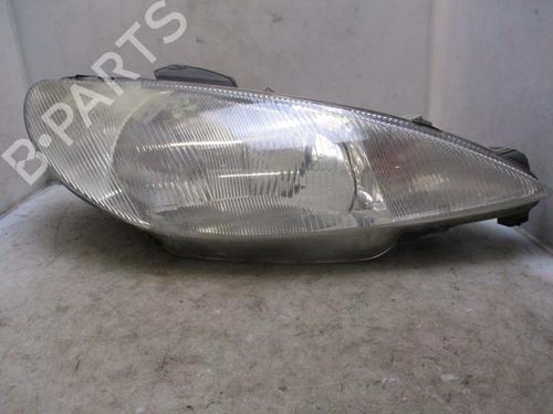 Used Right headlight PEUGEOT 206 Van 1.9 D (69 hp) 26638034