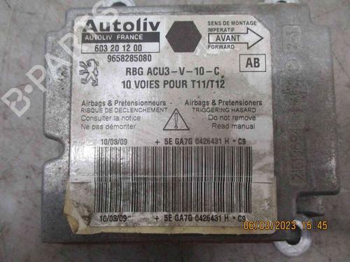 ECU airbags PEUGEOT 206+ (2L_, 2M_)  | BP26629400M53 