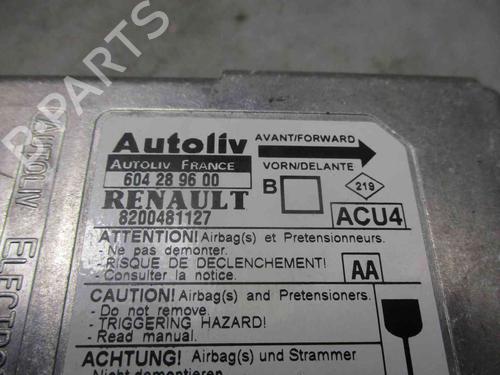 ECU airbags RENAULT MEGANE II (BM0/1_, CM0/1_) 1.9 dCi | BP19723480M53 