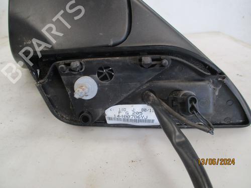Left mirror PEUGEOT 807 (EB_) 2.0 HDi | BP26634481C26