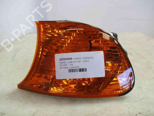 Used Left front indicator BMW 3 Coupe (E46) 318 Ci (118 hp) 19722557