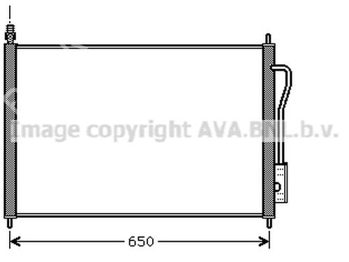 AC radiator FORD FOCUS I Turnier (DNW) 1.8 16V | BP26621226M32 