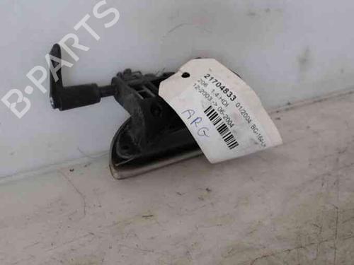 Rear left exterior door handle PEUGEOT 206 Hatchback (2A/C) 1.4 HDi | BP20204606C130 