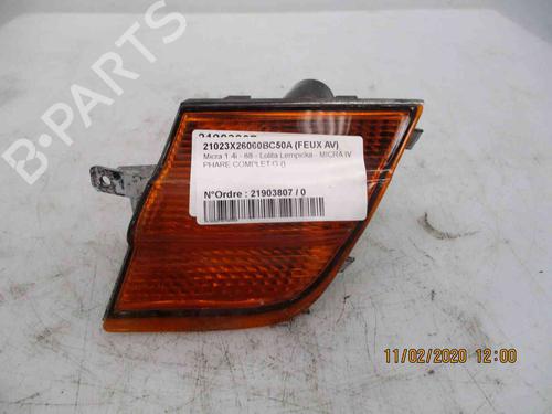 Used Left front indicator NISSAN MICRA III (K12) 1.4 16V (88 hp) 19721381