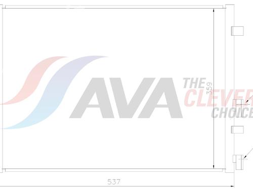 Radiateur de ac HYUNDAI i20 II (GB, IB) 1.0 T-GDI (101 hp) 32074830