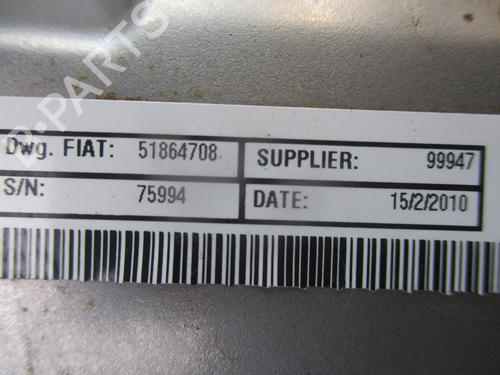 Used Steering column FIAT PUNTO (199_) 1.3 D Multijet (75 hp) 31366056