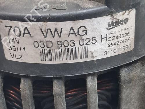 Alternator SKODA FABIA II Combi (545) 1.2 | BP39384920M7 - Image 9