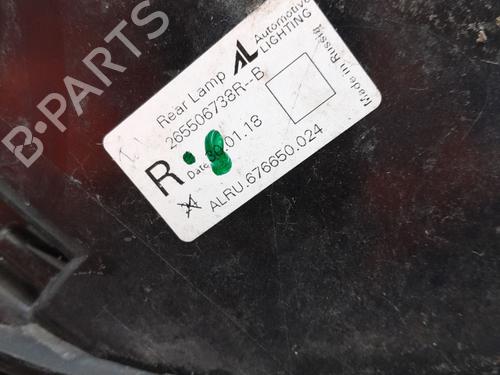 Høyre baklys RENAULT CAPTUR I (J5_, H5_) 1.5 dCi 90 (J5N4, J5M5, J5MW, J5M6, J5AL, J5AJ) | BP30766196C35 