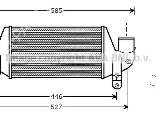 Used Intercooler FORD FOCUS I (DAW, DBW) 1.4 16V (75 hp) 19718439