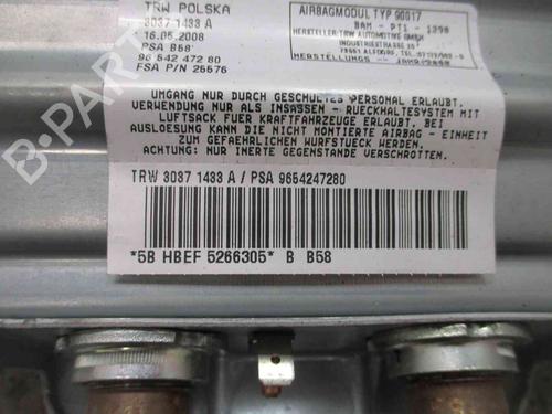 Passasjer kollisjonspute CITROËN C4 Picasso I MPV (UD_) 1.6 HDi | BP19715528C10 