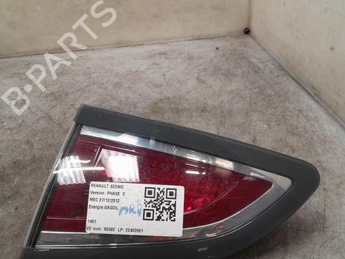 Used Right tailgate light RENAULT SCÉNIC III (JZ0/1_) 1.5 dCi (110 hp) 26537717