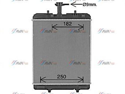 Water radiator PEUGEOT 108 1.0 VTi | BP32456110M31 - Image 2