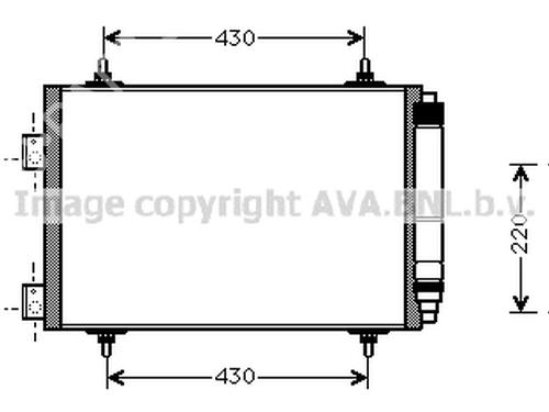 AC radiator MITSUBISHI ASX (GA_W_) 1.6 MIVEC (GA1W) | BP24006877M32 