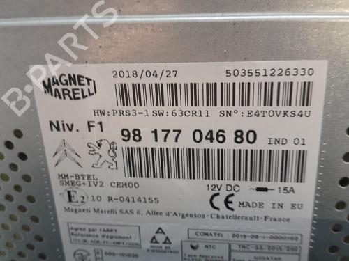 Display monitor PEUGEOT PARTNER Box Body/MPV 1.6 BlueHDi 100 | BP30978380C48