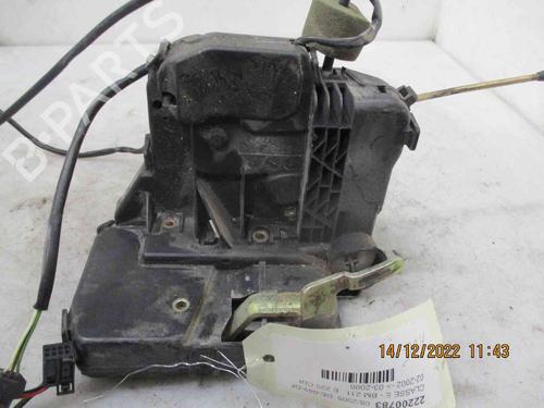 Front left lock MERCEDES-BENZ E-CLASS (W211) E 220 CDI (211.006) | BP26624207C98 