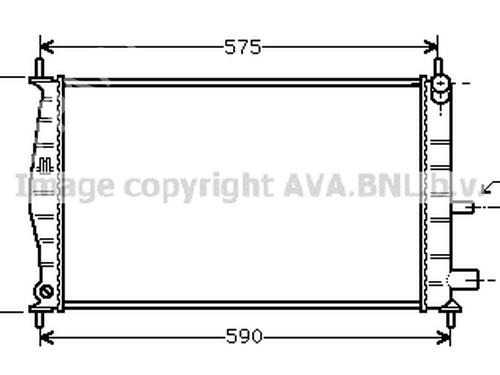 Wasserkühler für FORD FIESTA III (GFJ) [1989-1997]  26624946