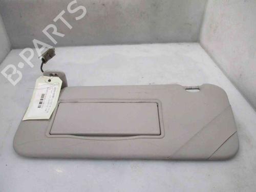 Used Left sun visor PEUGEOT 407 (6D_) 2.0 HDi 135 (6DRHRH, 6DRHRE, 6DRHRG, 6DRHRJ) (136 hp) 26624746