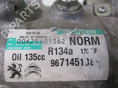 Used AC compressor CITROËN C4 Grand Picasso I (UA_) 2.0 HDi 150 (150 hp) 31029145