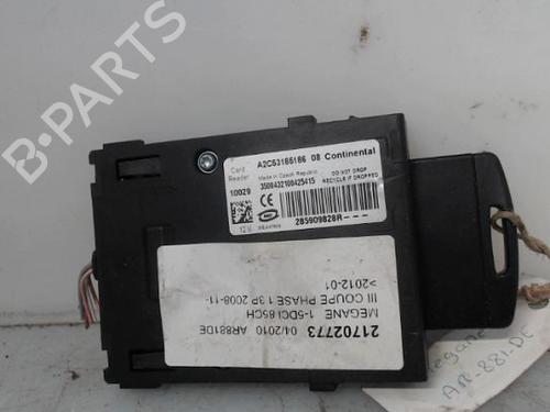 Kortleser RENAULT MEGANE III Coupe (DZ0/1_) 1.5 dCi (DZ0A) (86 hp) 24005226