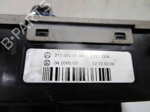 Headlight switch MERCEDES-BENZ E-CLASS (W211) E 320 CDI (211.026) | BP19735818I24 